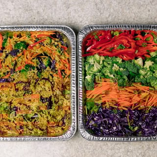 Thai Crunch Salad & Coconut Curry