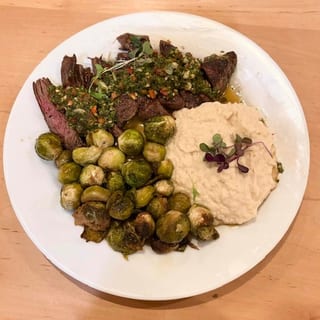 Grass-Fed Flank Steak Plate